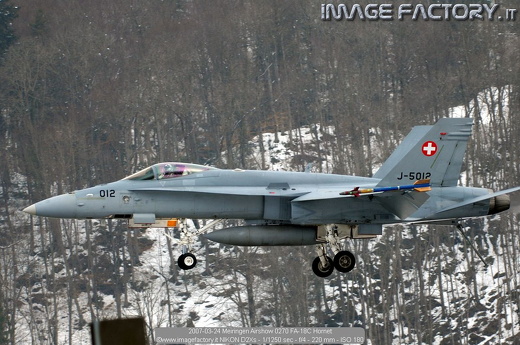 2007-03-24 Meiringen Airshow 0270 FA-18C Hornet
